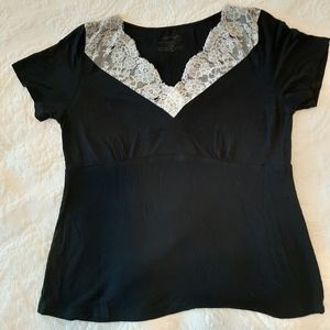 Soma Cool Nights Pajama Top, Large